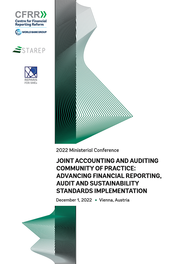 "Joint Accounting and Auditing Community of Practice: Advancing Financial Reporting, Audit and Sustainability Standards Implementation" Agenda