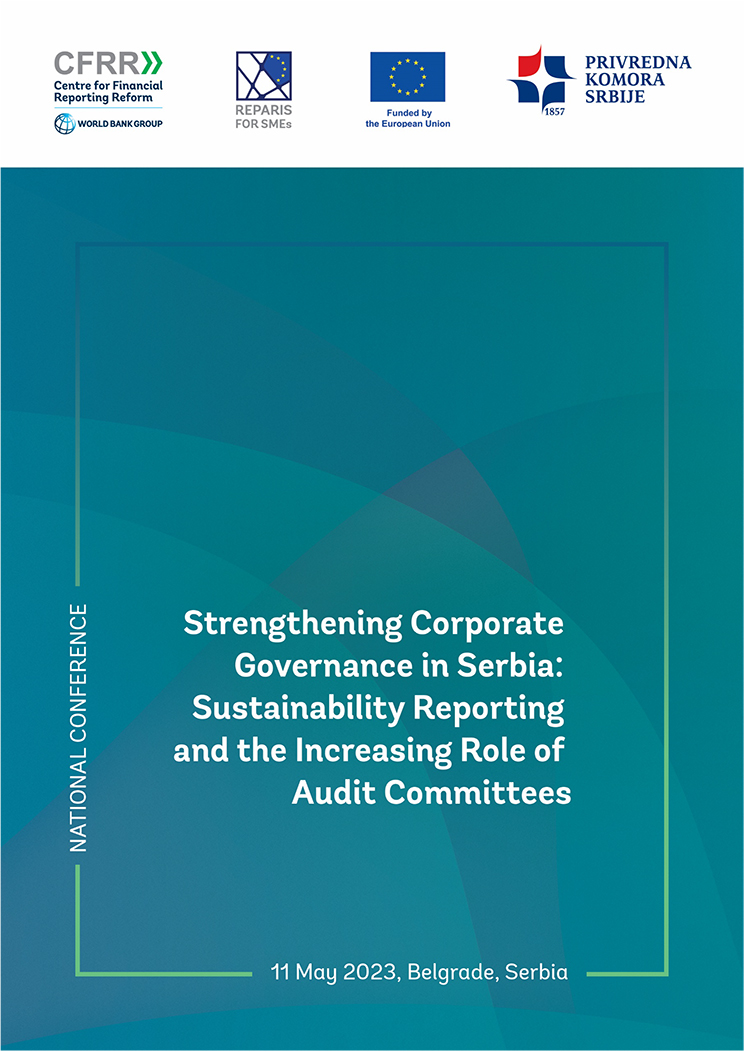 "Strengthening Corporate Governance in Serbia: Sustainability Reporting and the Increasing Role of Audit Committees" Agenda