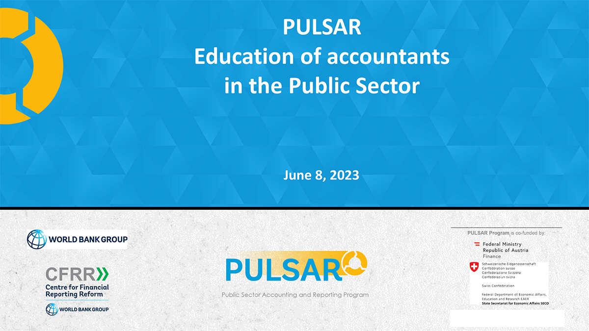 Education of Accountants in the Public Sector