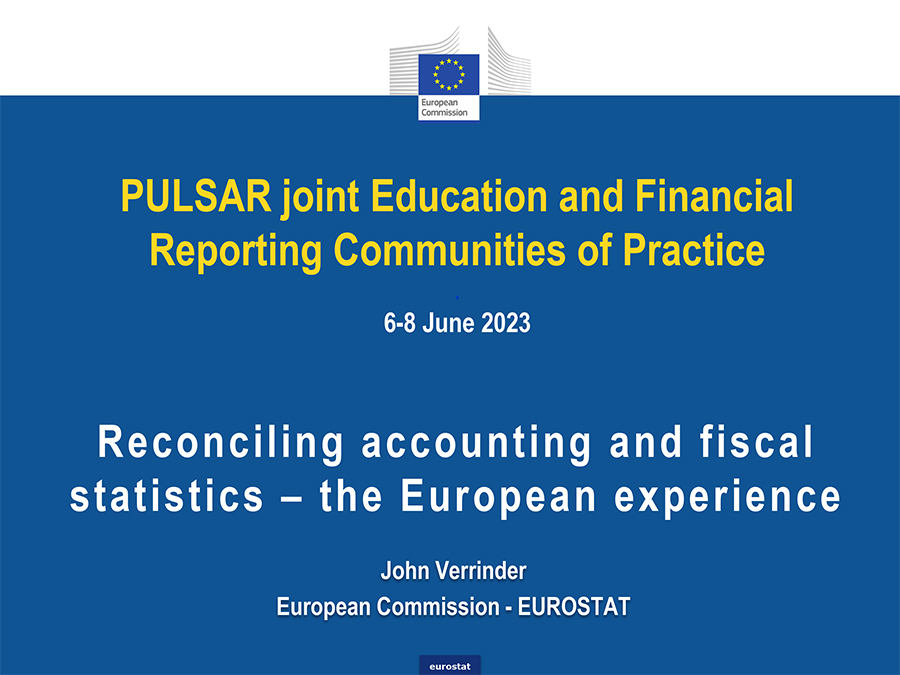 Reconciling Accounting and Fiscal Statistics – the European Experience