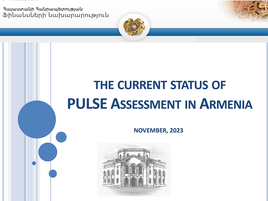 The Current Status of PULSE Assessment in Armenia