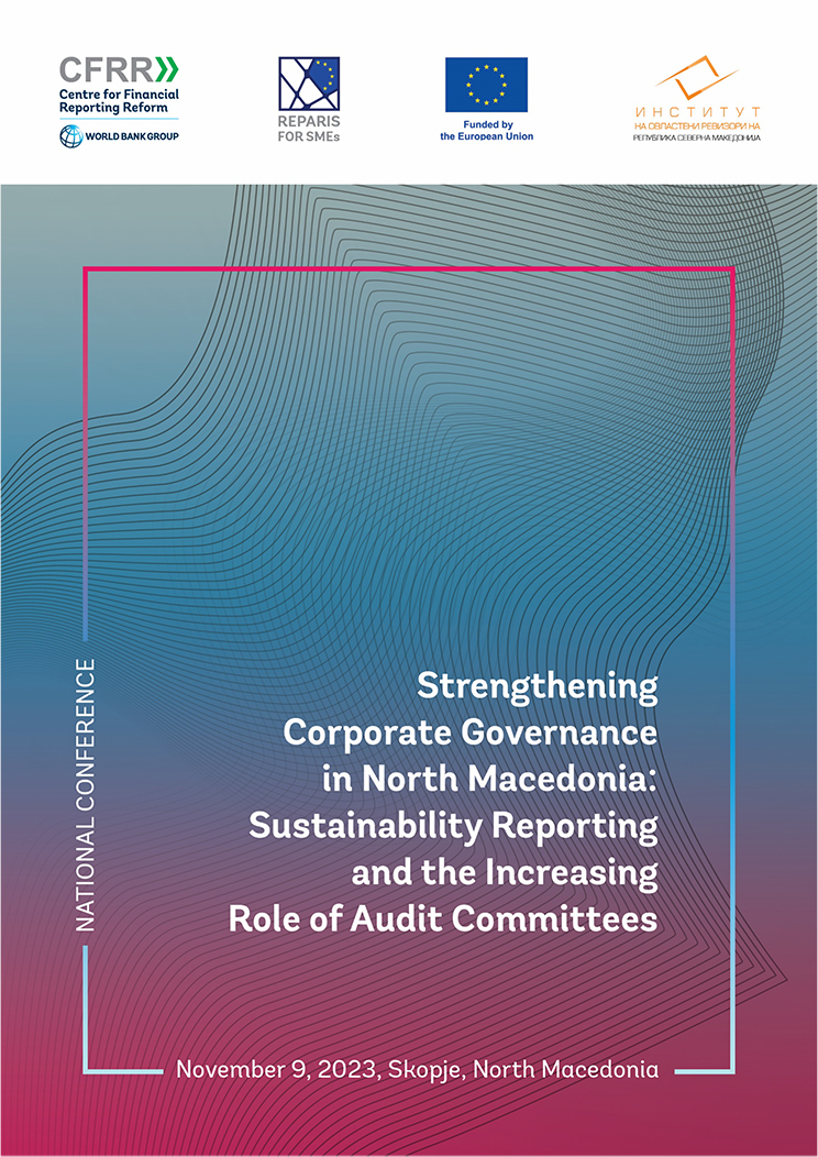 "Strengthening Corporate Governance in North Macedonia: Sustainability Reporting and the Increasing Role of Audit Committees" Agenda