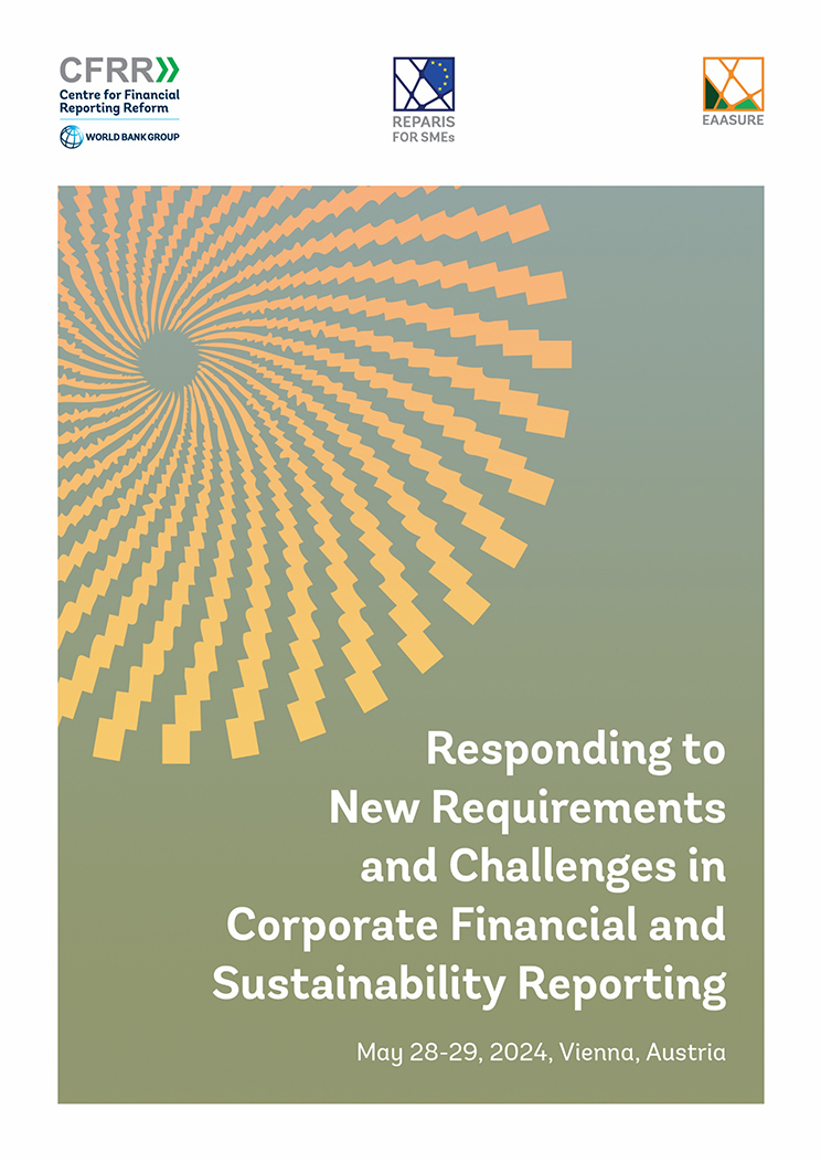 "Responding to New Requirements and Challenges in Corporate Financial and Sustainability Reporting" Agenda