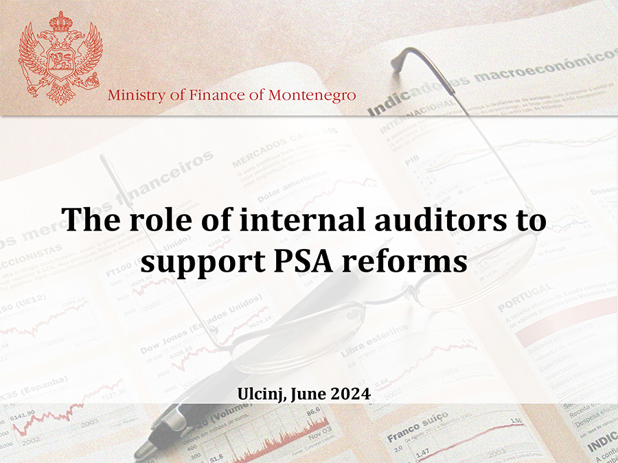 The role of internal auditors to support PSA reforms