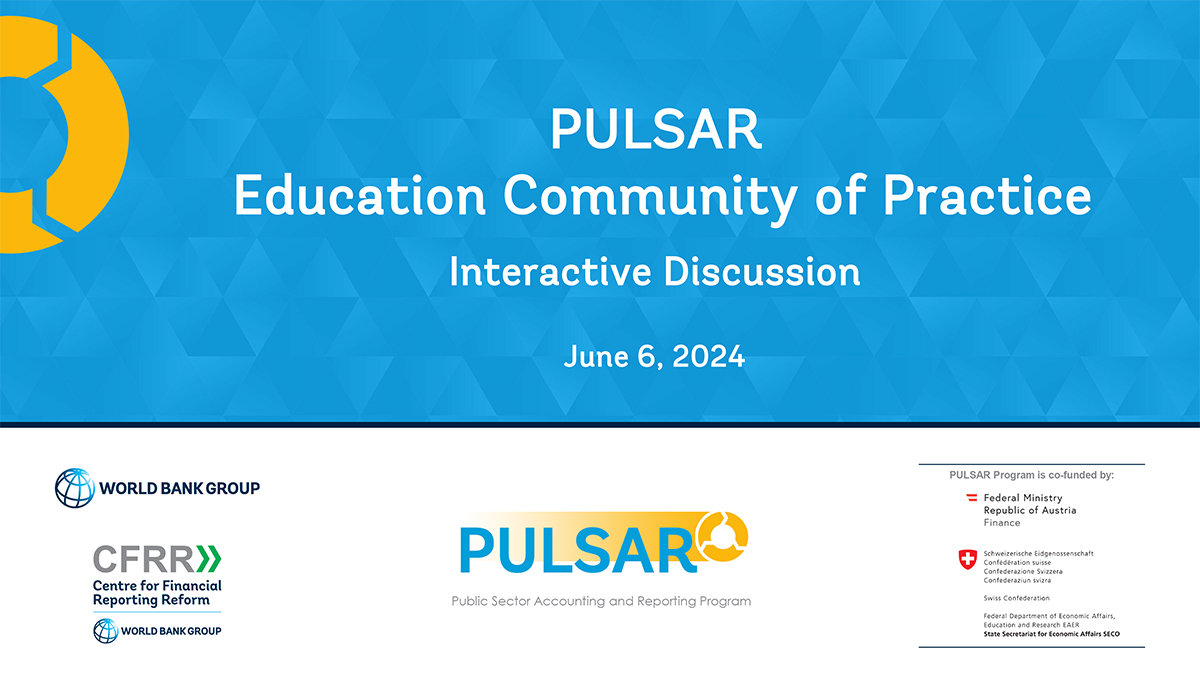 PULSAR Education Community of Practice Interactive Discussion