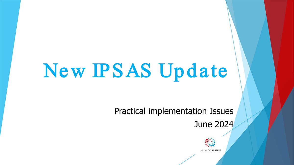 New IPSAS Update
