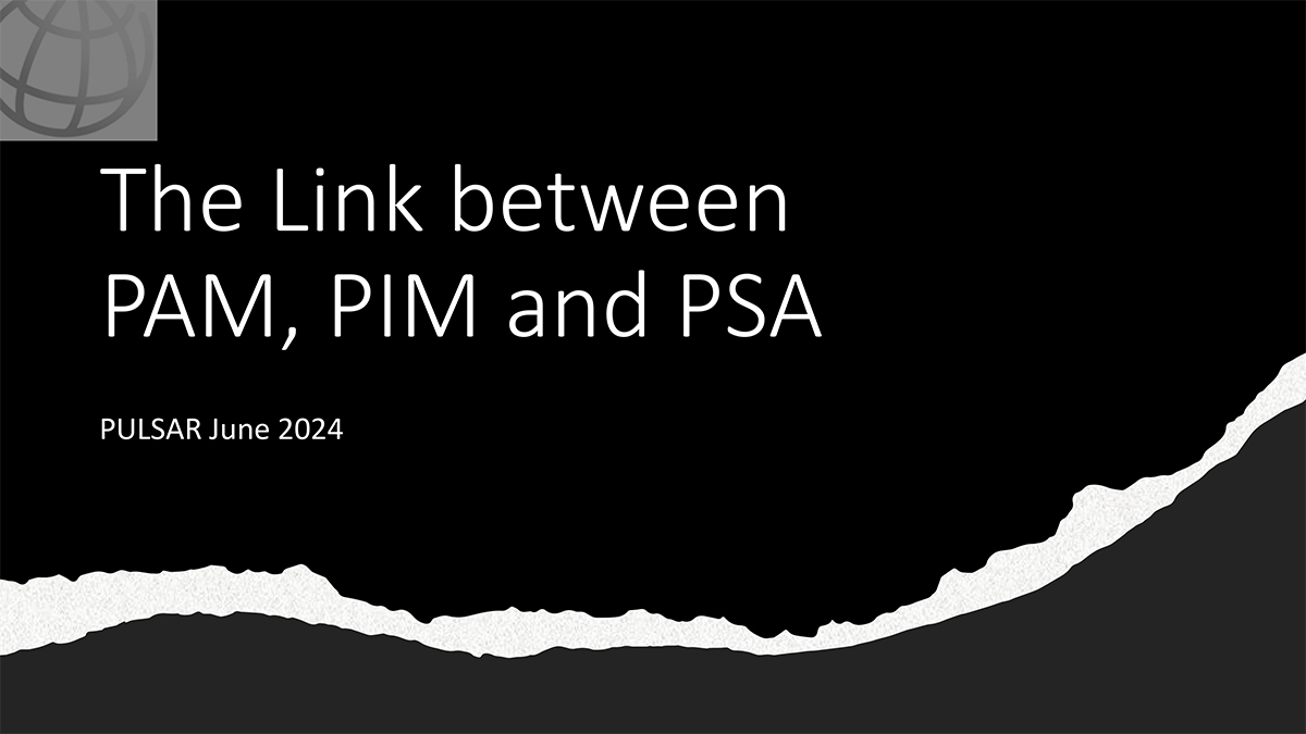 The Link between PAM, PIM and PSA