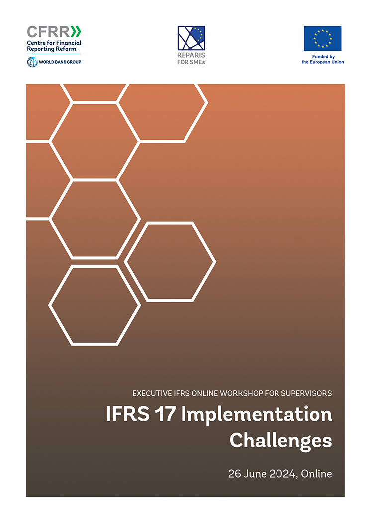 "IFRS for Regulators – IFRS 17 Implementation Challenges" Agenda