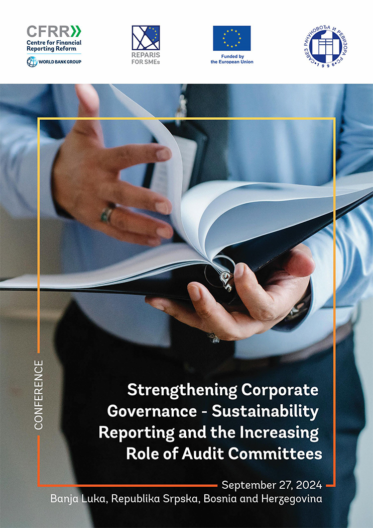 "Strengthening Corporate Governance: Sustainability Reporting and the Increasing Role of Audit Committees" 27.09 Agenda