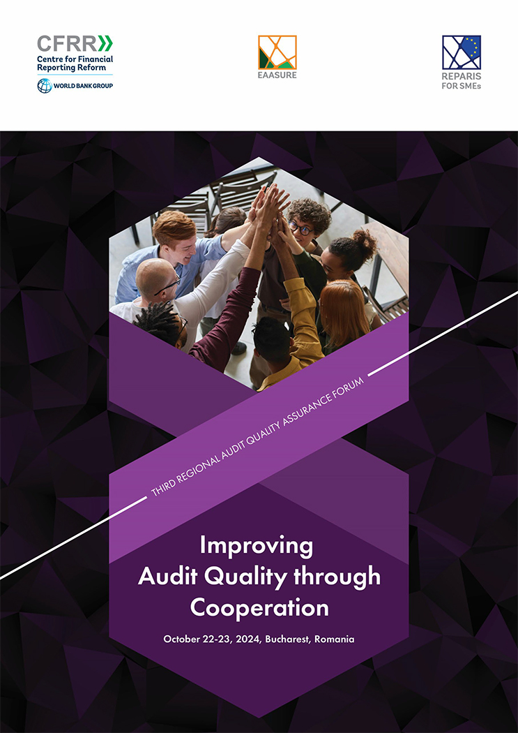 "Third Regional Audit Quality Assurance Forum: Improving Audit Quality through Cooperation" Agenda