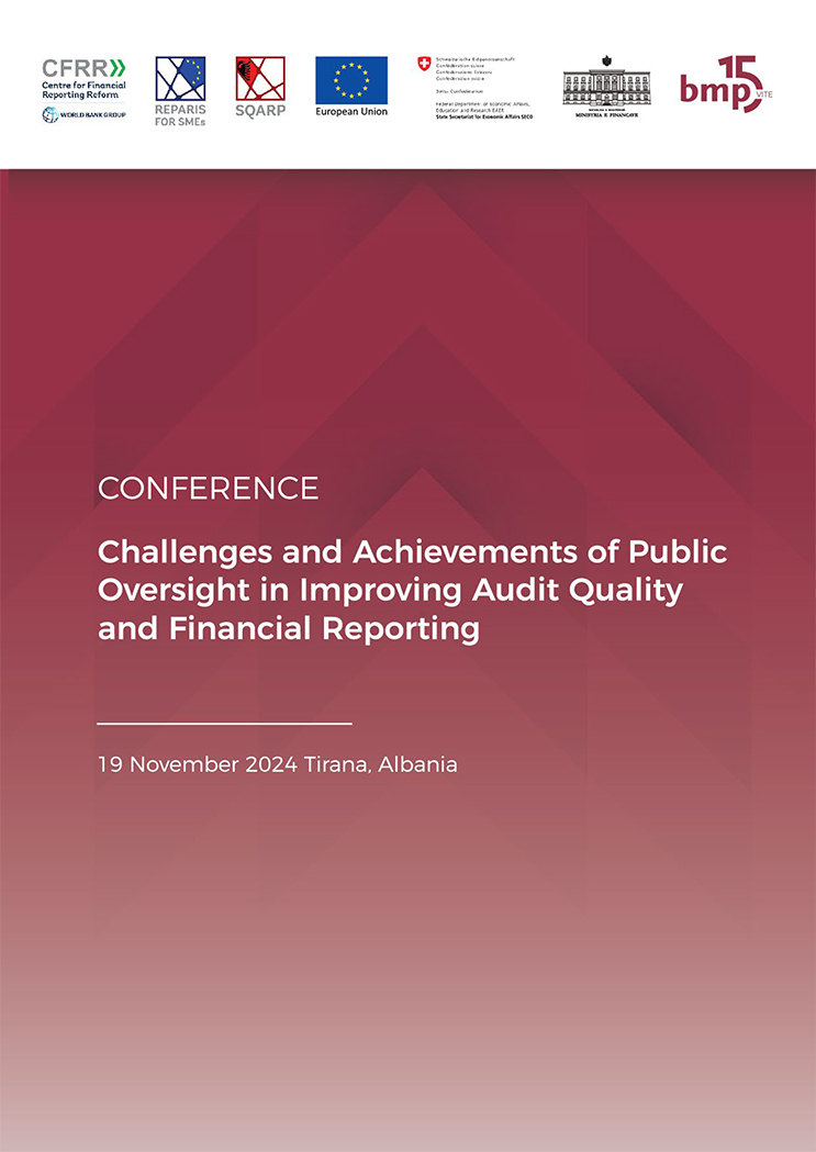 "Challenges and Achievements of Public Oversight in Improving Audit Quality and Financial Reporting" Agenda