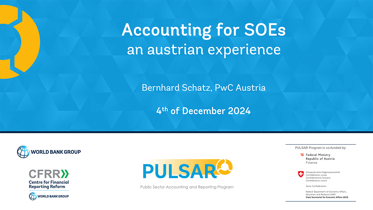 Accounting for SOEs - An Austrian Experience