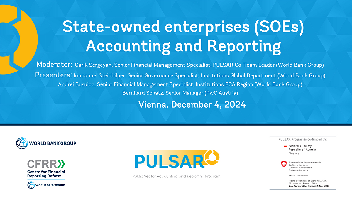 State-owned enterprises (SOEs) Accounting and Reporting