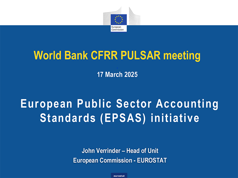 European Public Sector Accounting Standards (EPSAS) initiative