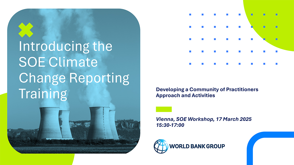 Introducing the SOE Climate Change Reporting Training