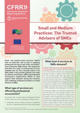 Small and Medium Practices: The Trusted Advisors of SMEs cover