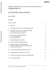 Turkmenistan Accounting and Auditing Report on the Observance of Standards and Codes cover
